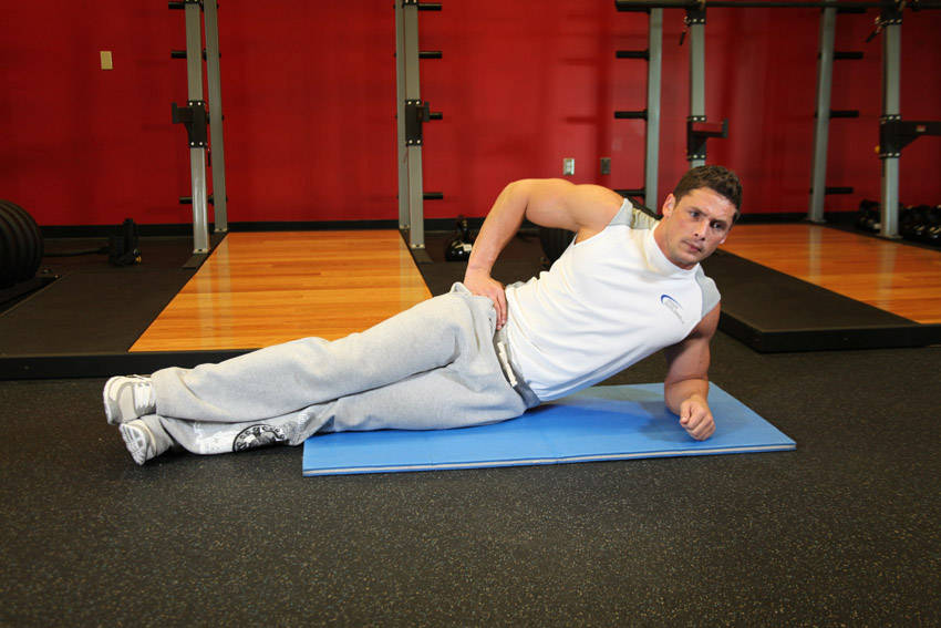 Side Plank — start position